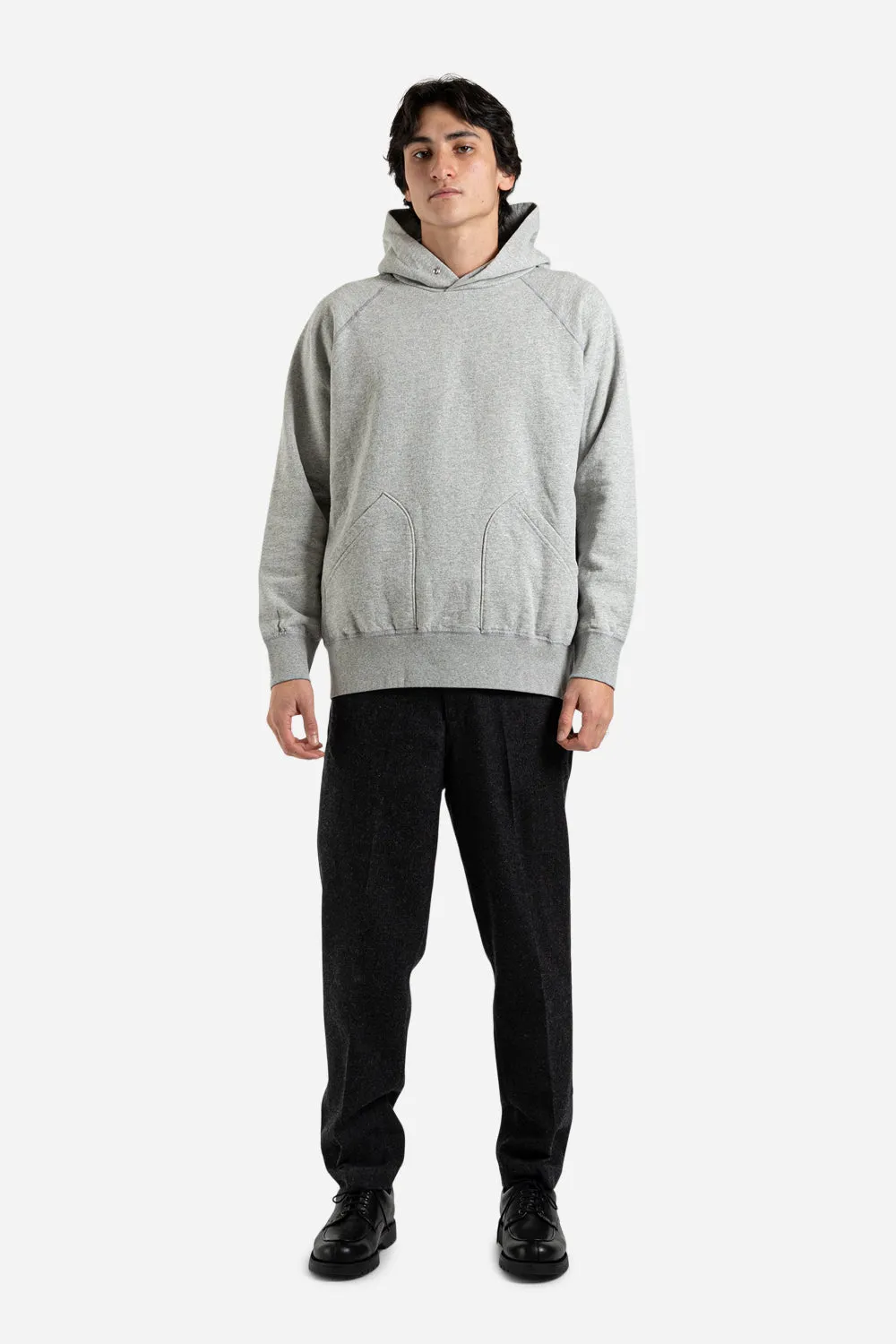 10oz Pullover Hoodie - Heather Grey