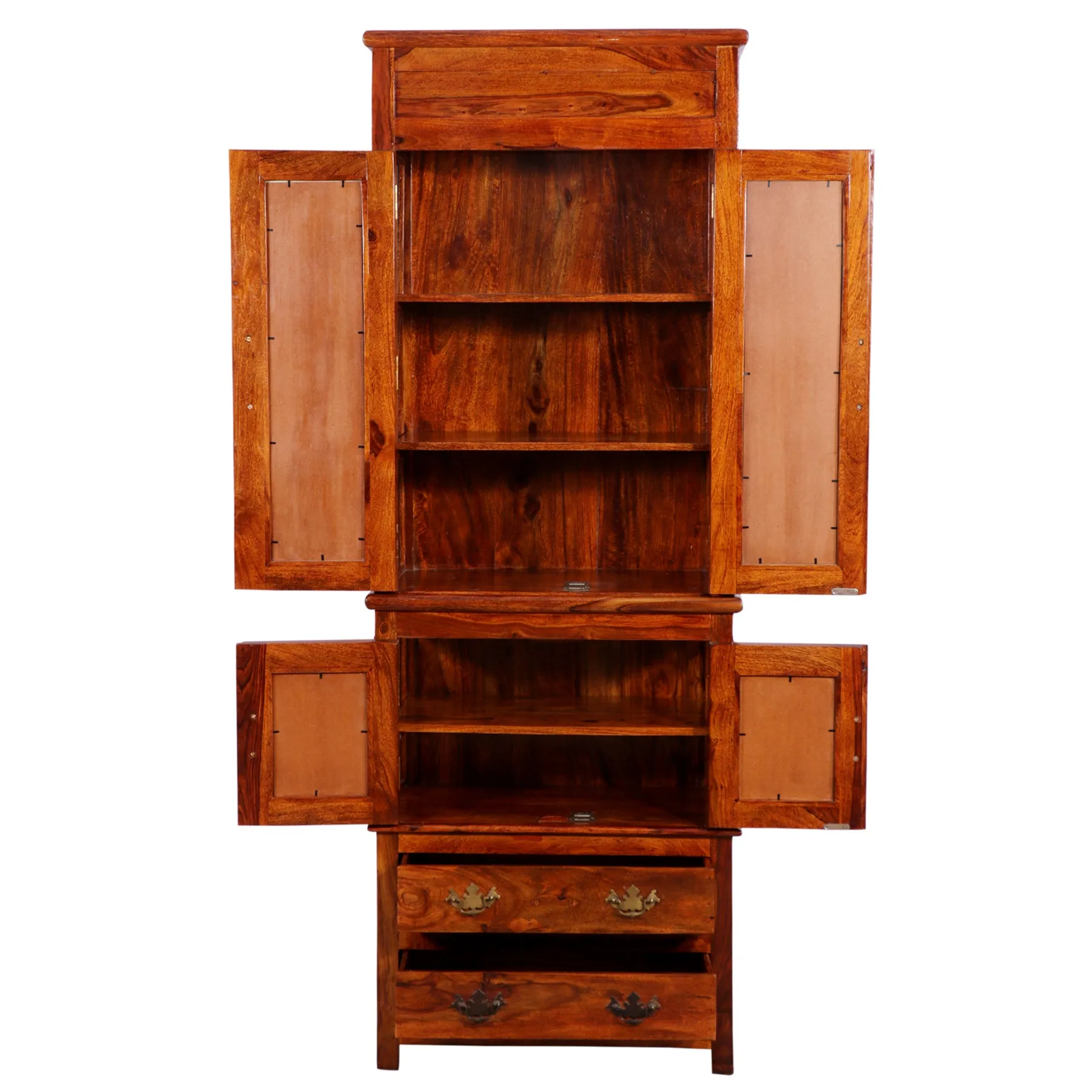 3-Part With 2-Drawers Wardrobe