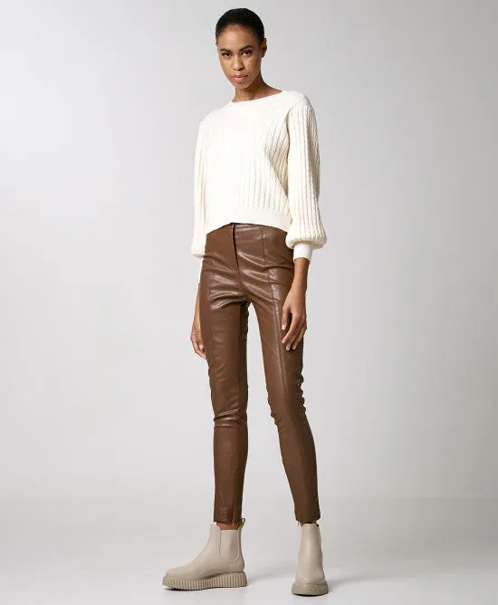 Access Fashion Cream Cable Knit Sweater