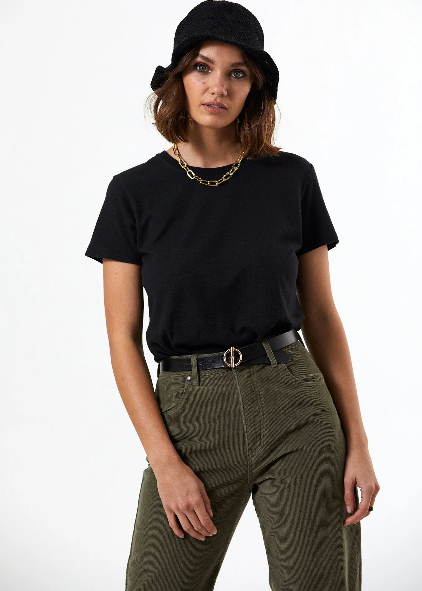 Afends Womens Hemp Basics - Standard Fit Tee 2.0