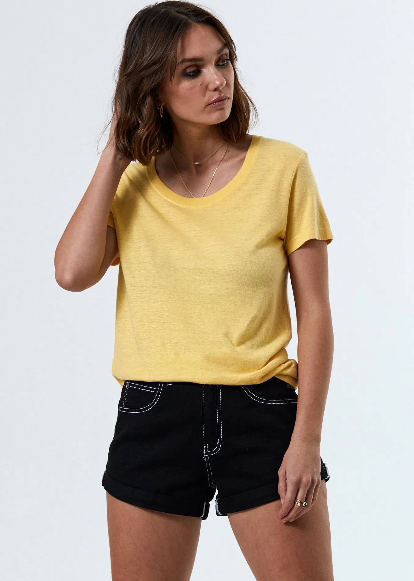 Afends Womens Hemp Basics - Standard Fit Tee 2.0