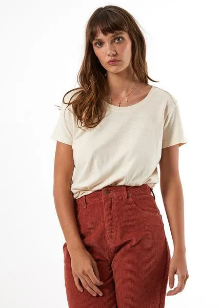 Afends Womens Hemp Basics - Standard Fit Tee 2.0