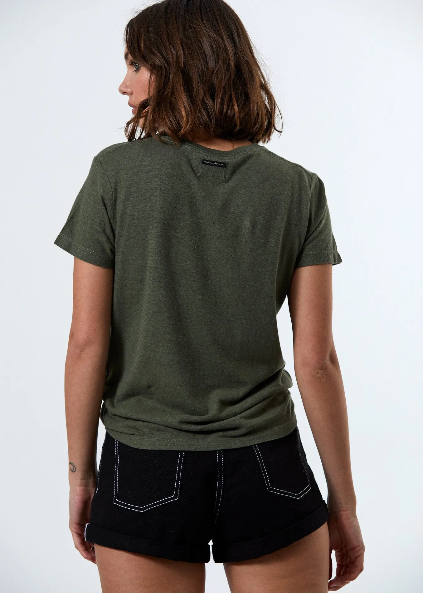 Afends Womens Hemp Basics - Standard Fit Tee 2.0
