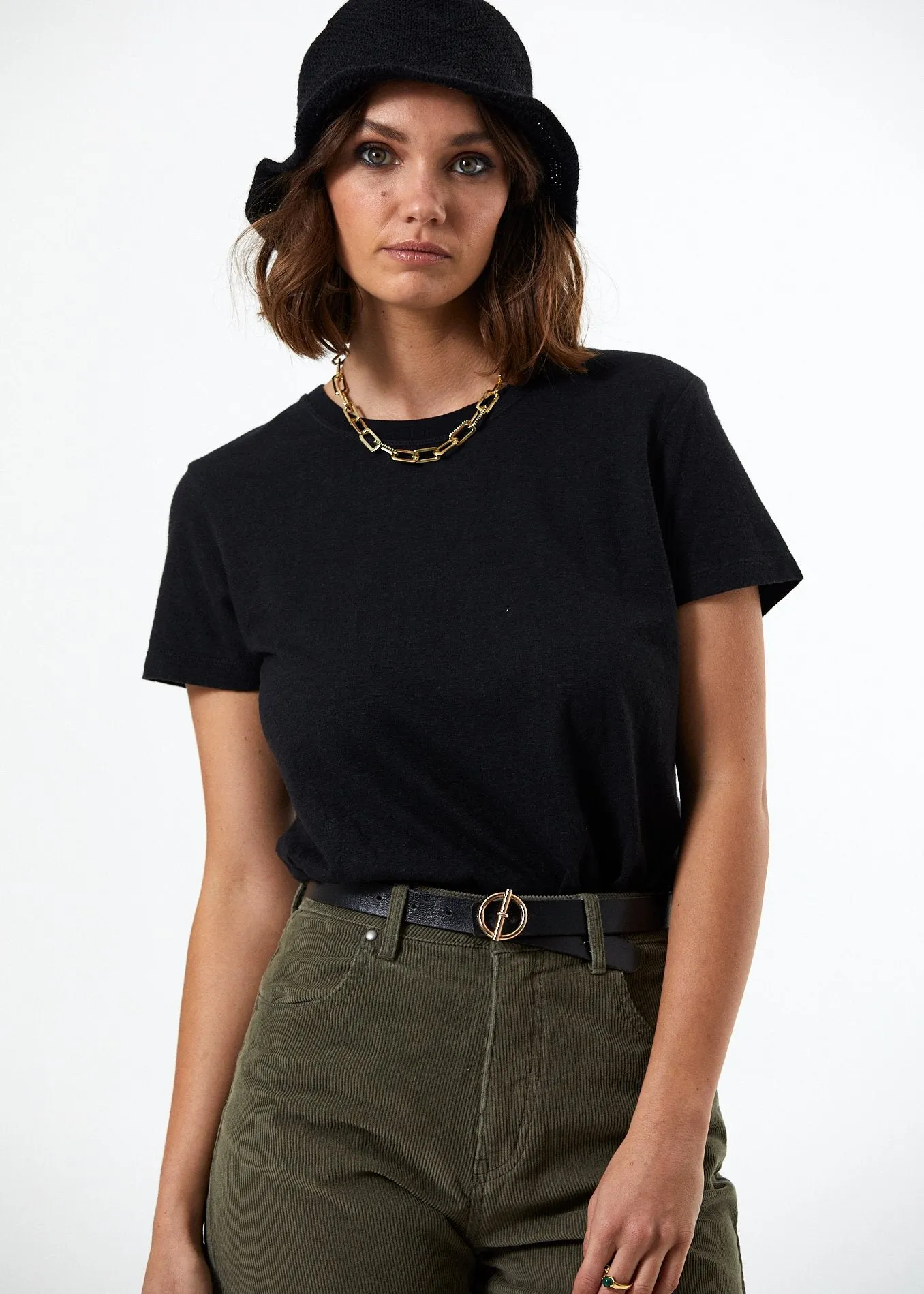 Afends Womens Hemp Basics - Standard Fit Tee 2.0
