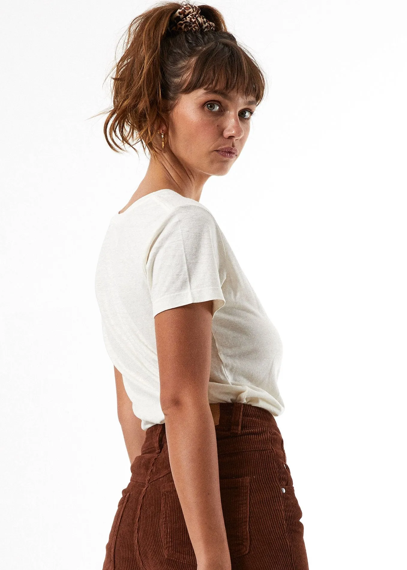 Afends Womens Hemp Basics - Standard Fit Tee 2.0