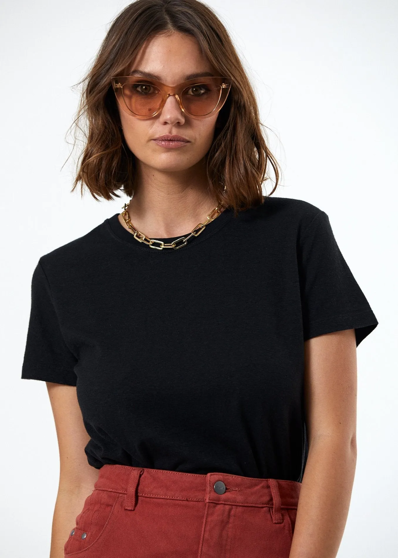 Afends Womens Hemp Basics - Standard Fit Tee 2.0