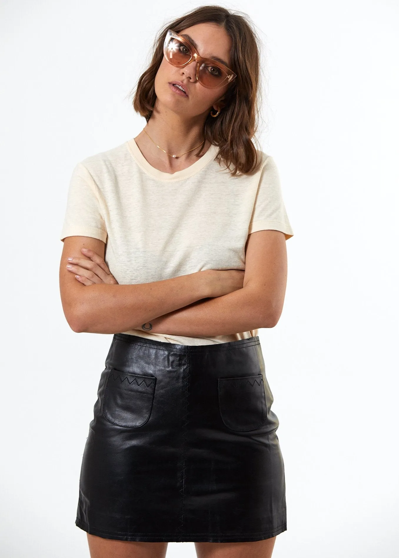 Afends Womens Hemp Basics - Standard Fit Tee 2.0