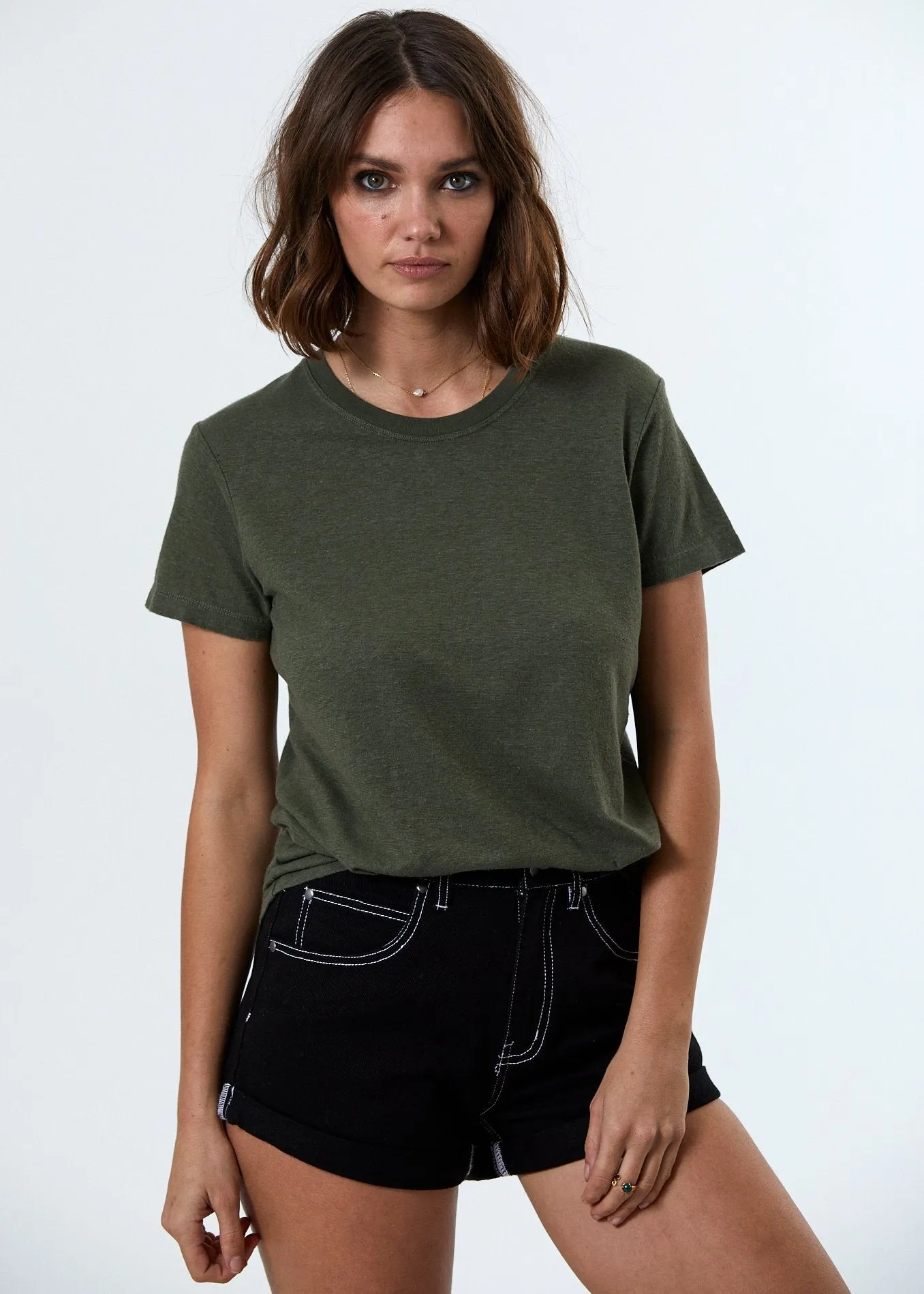 Afends Womens Hemp Basics - Standard Fit Tee 2.0