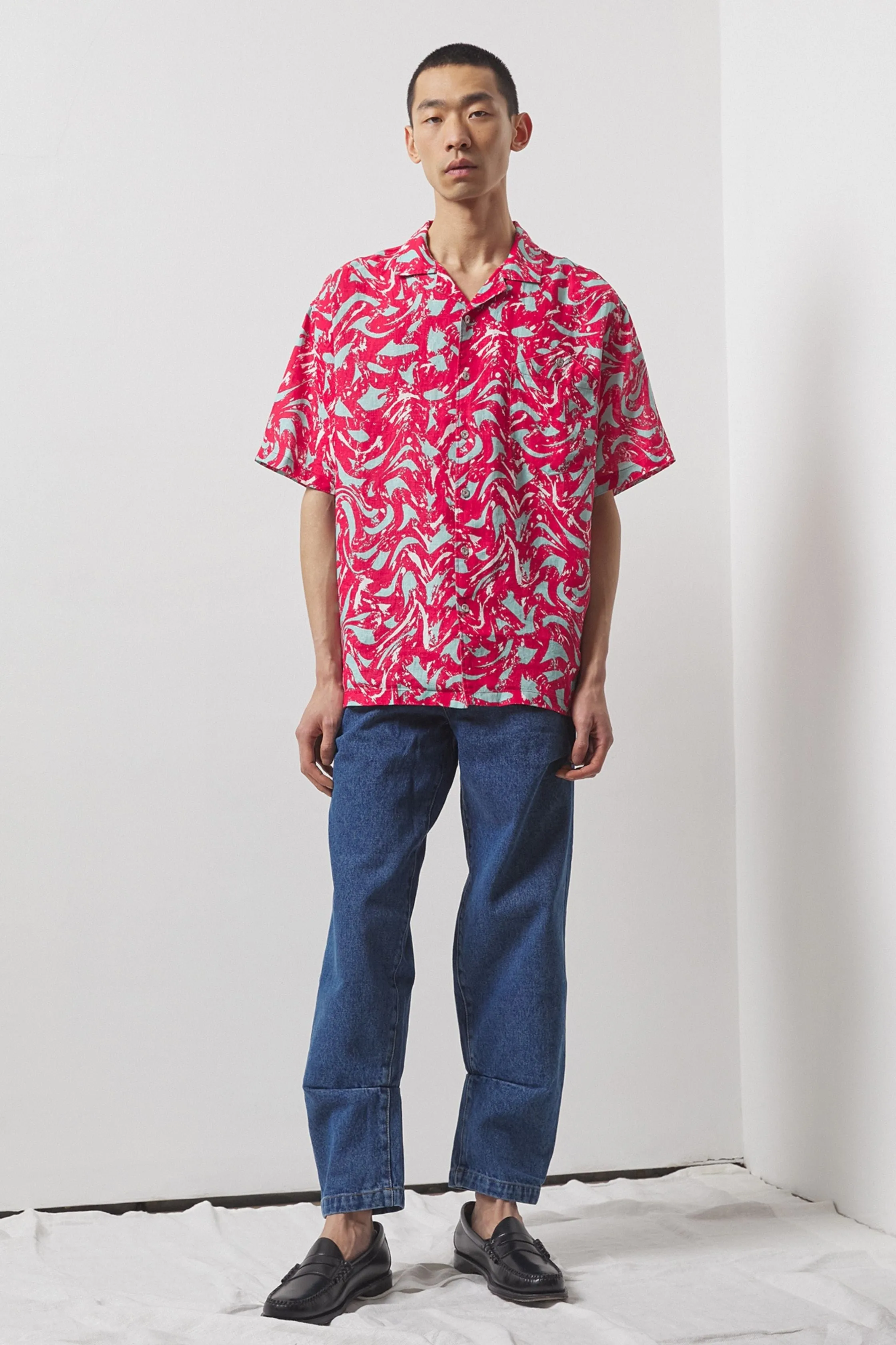 Aken Dark Blue Jeans