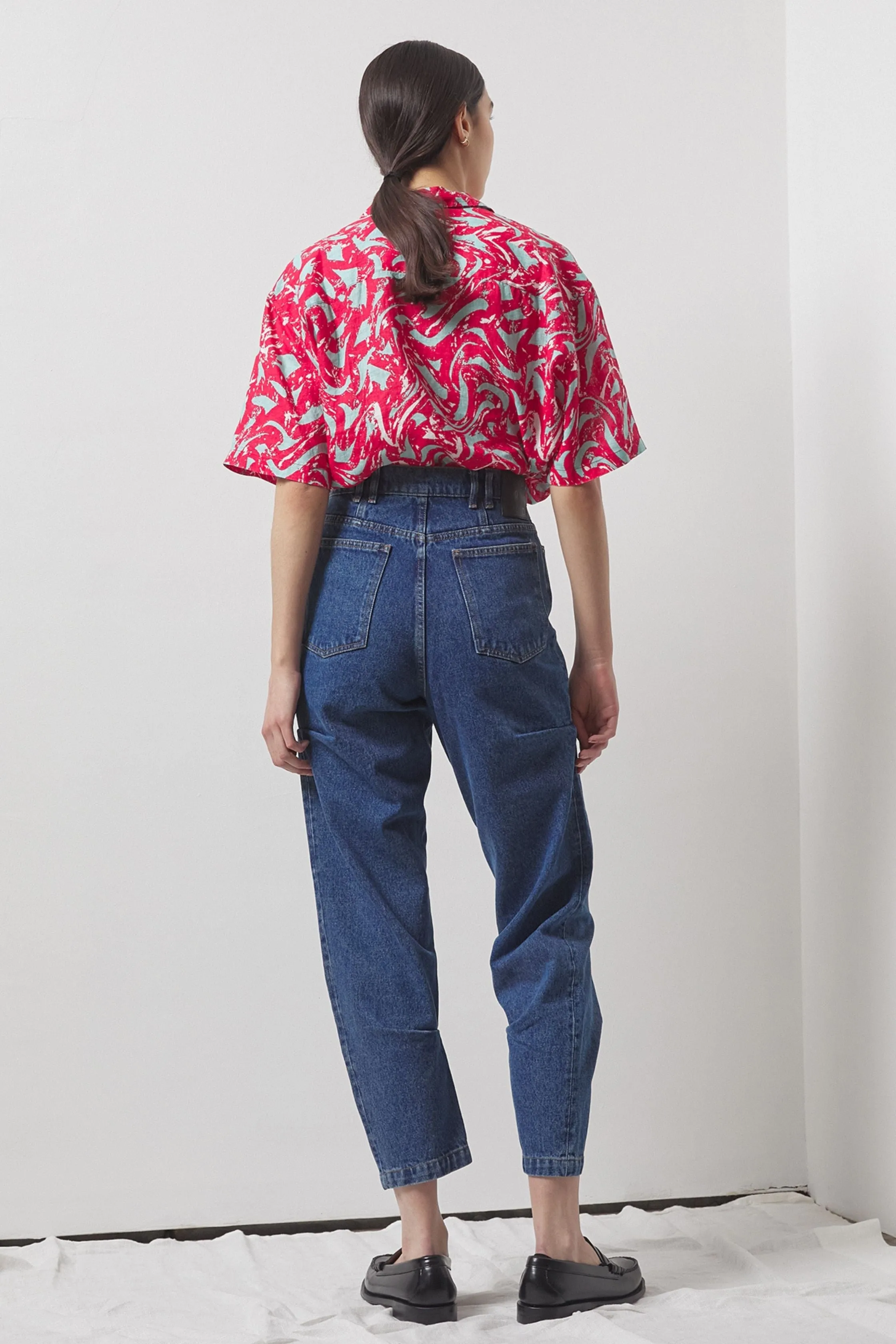 Aken Dark Blue Jeans