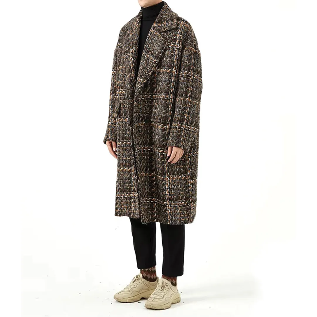 Antler Tweed Wool Coat
