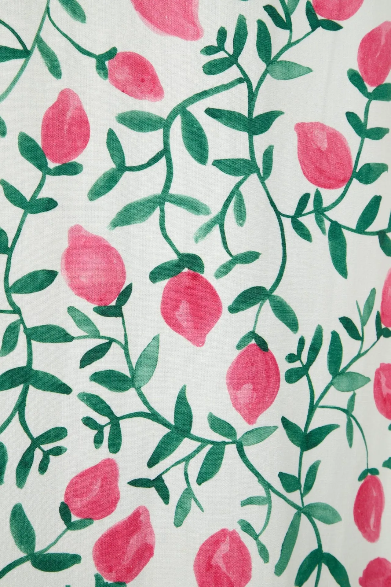 Benjamin Benmoyal - Short Sleeve Printed Shirt: Green/Pink