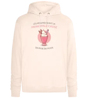 Blame It on Diets Design - Premium unisex hoodie