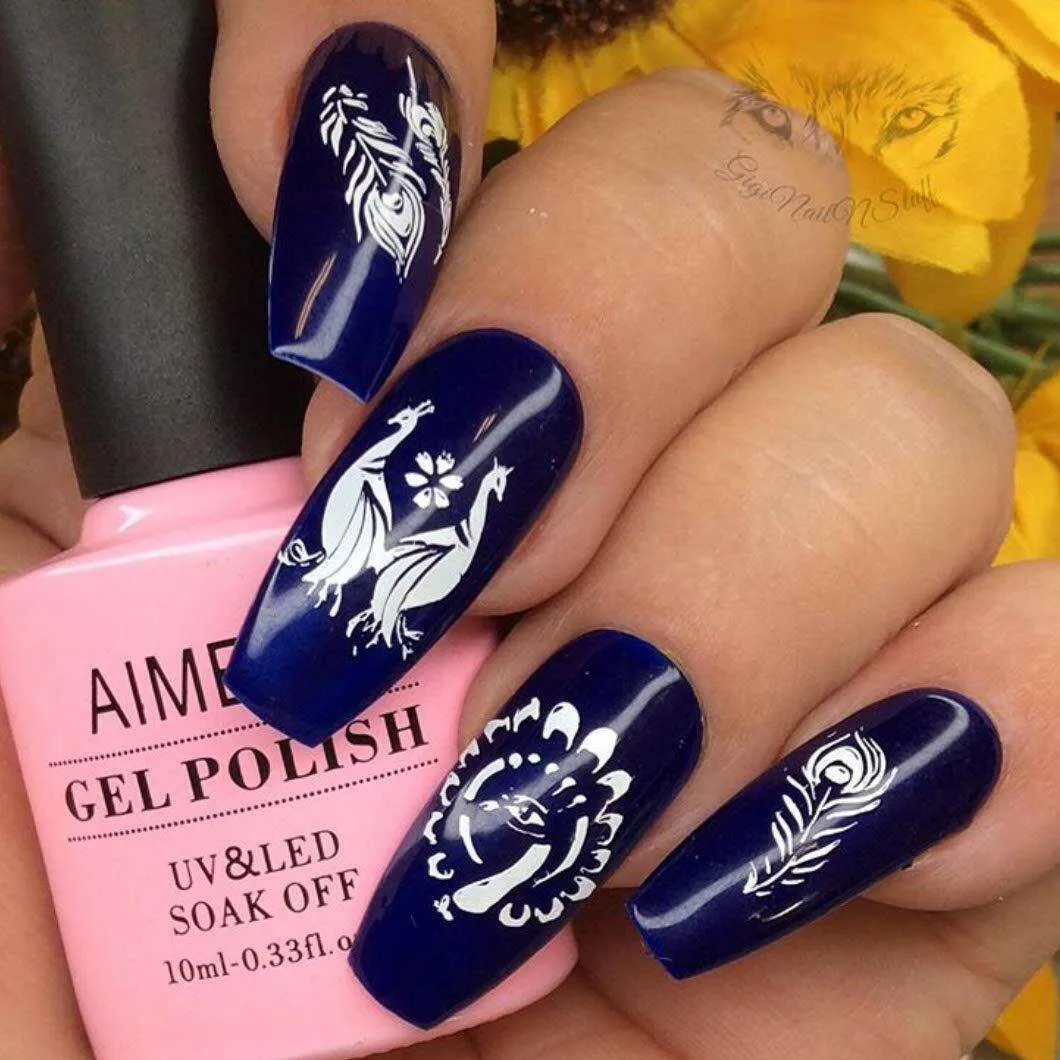 Blue Gel Polish (030)