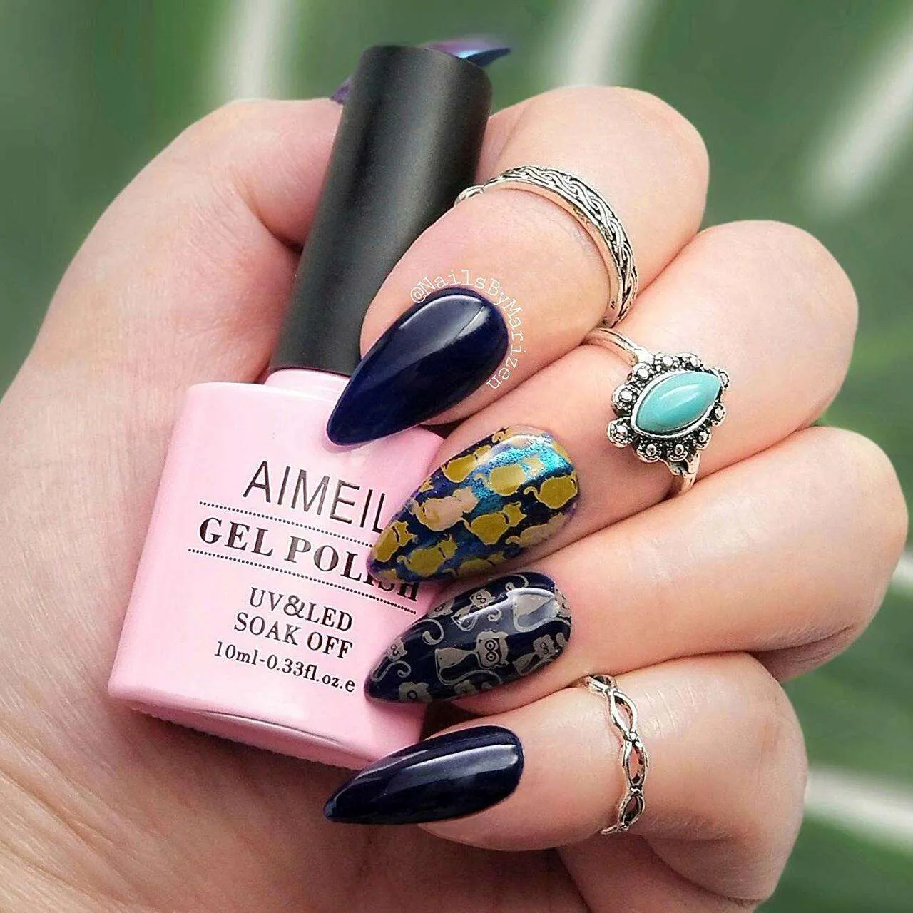 Blue Gel Polish (030)