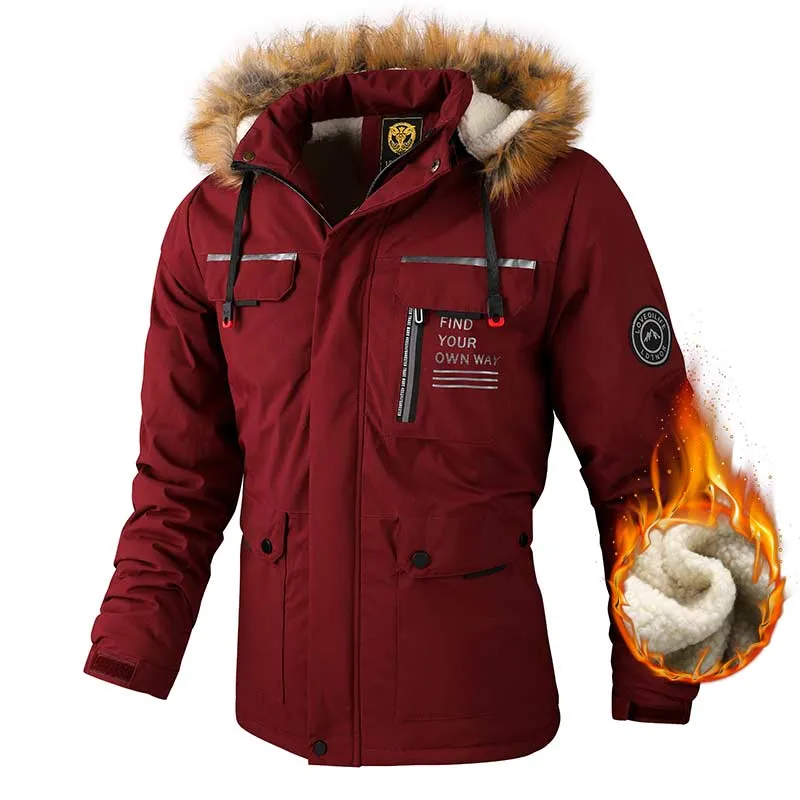 Bradley – Men's Winter Hooded Windbreaker
