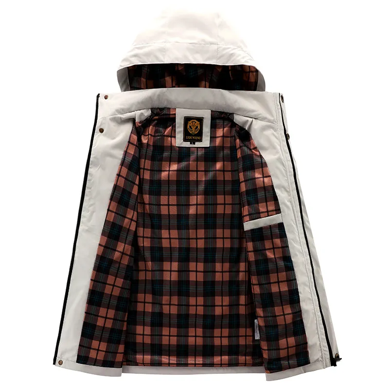 Bradley – Men's Winter Hooded Windbreaker