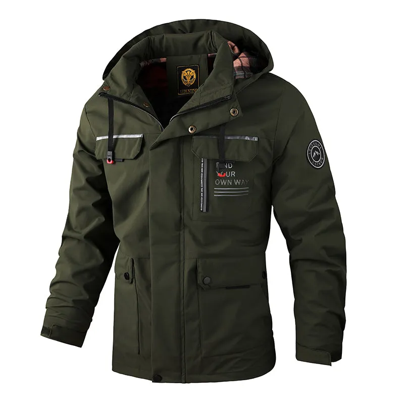 Bradley – Men's Winter Hooded Windbreaker
