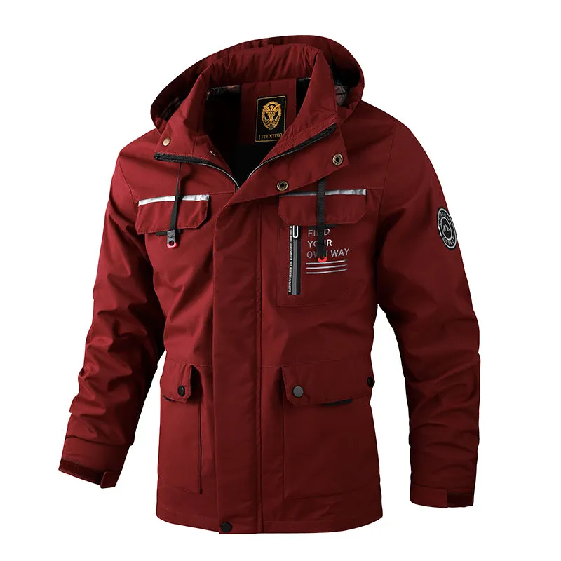 Bradley – Men's Winter Hooded Windbreaker