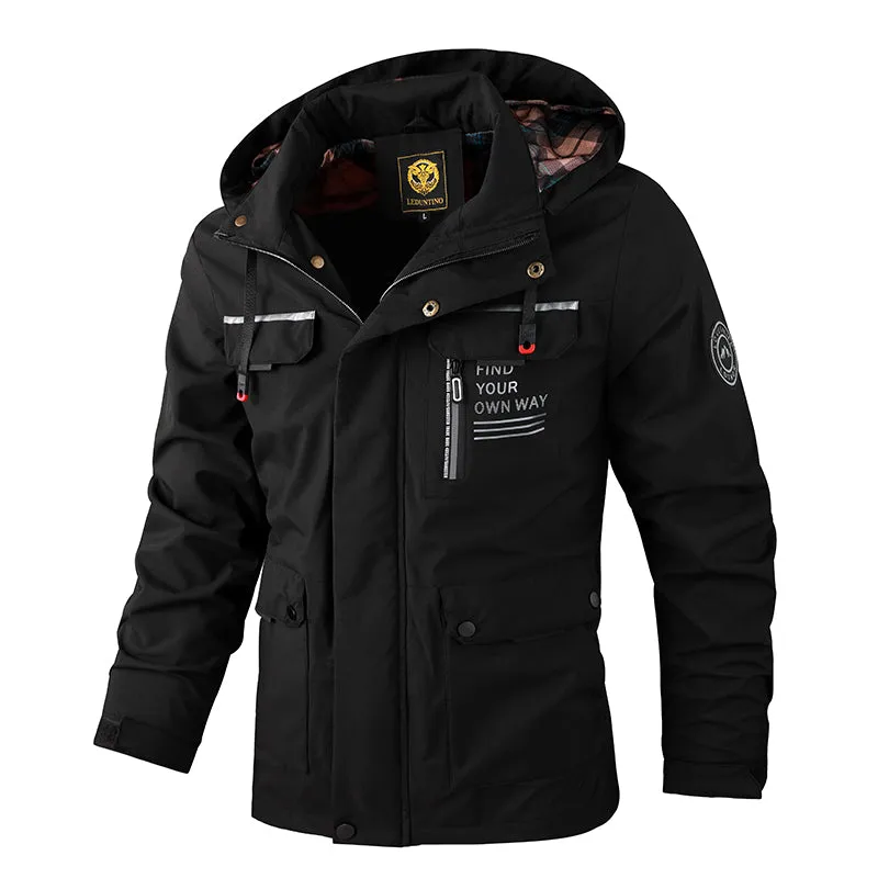 Bradley – Men's Winter Hooded Windbreaker