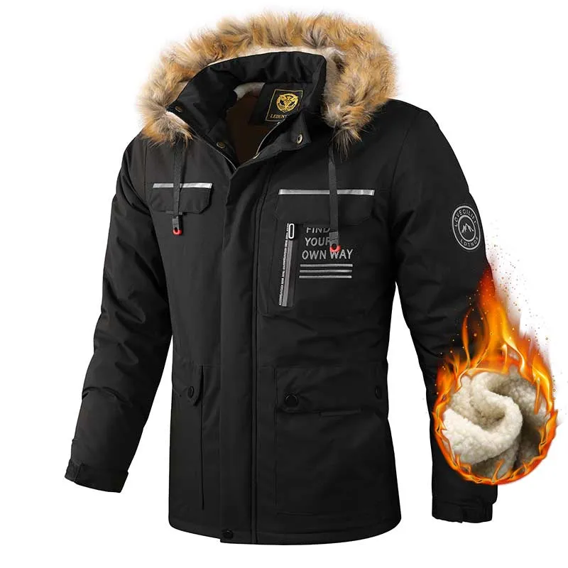 Bradley – Men's Winter Hooded Windbreaker