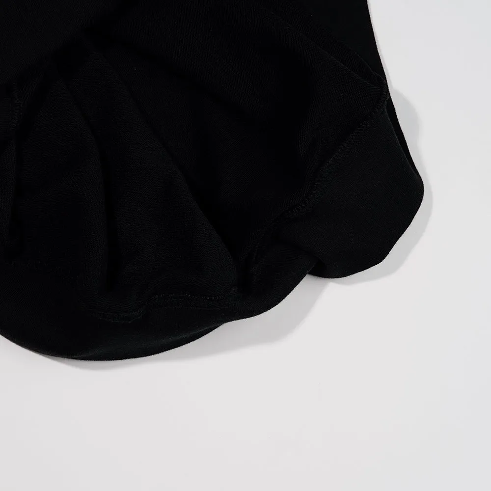 BSR SUNDAY RABBIT HOODIE BLACK