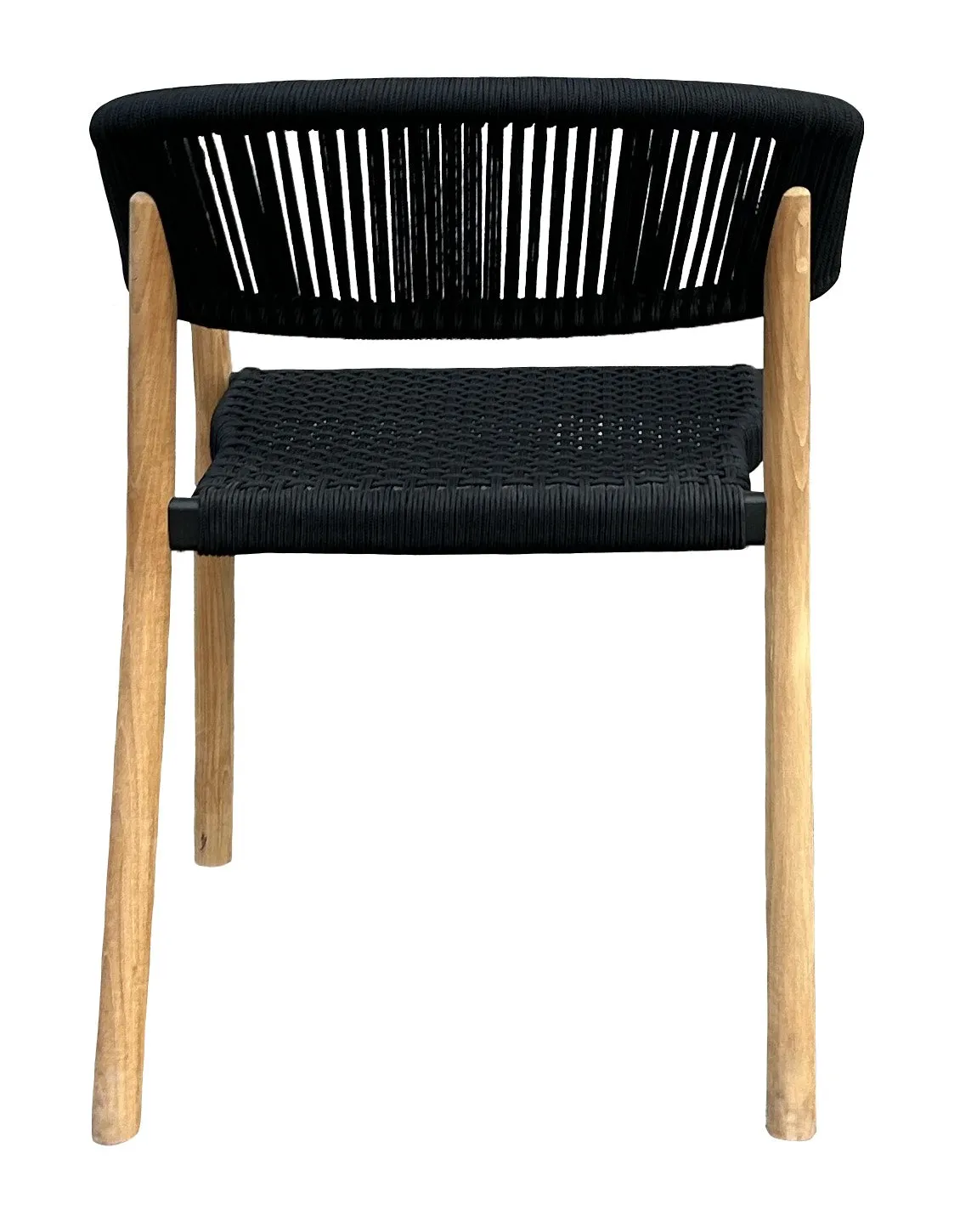 Chalet Dining Chair - Black Rope