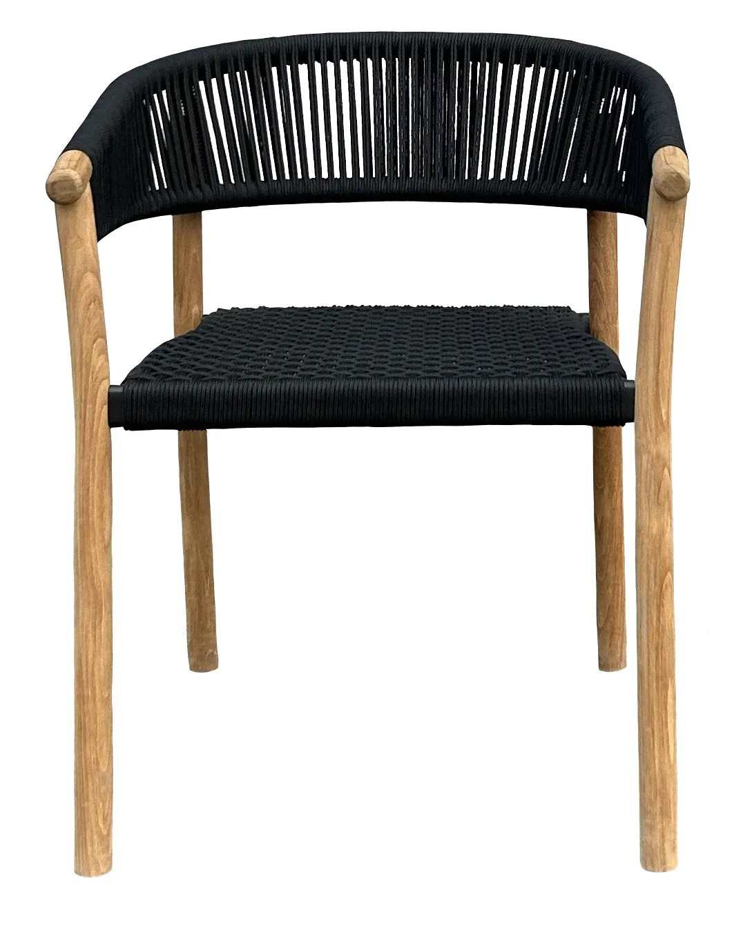 Chalet Dining Chair - Black Rope
