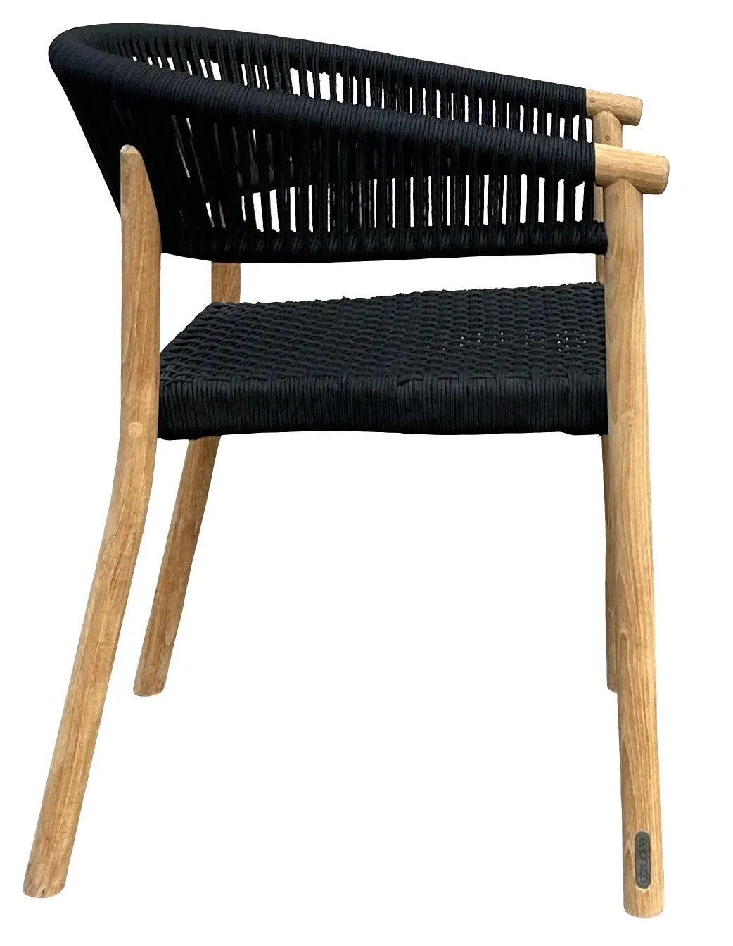 Chalet Dining Chair - Black Rope