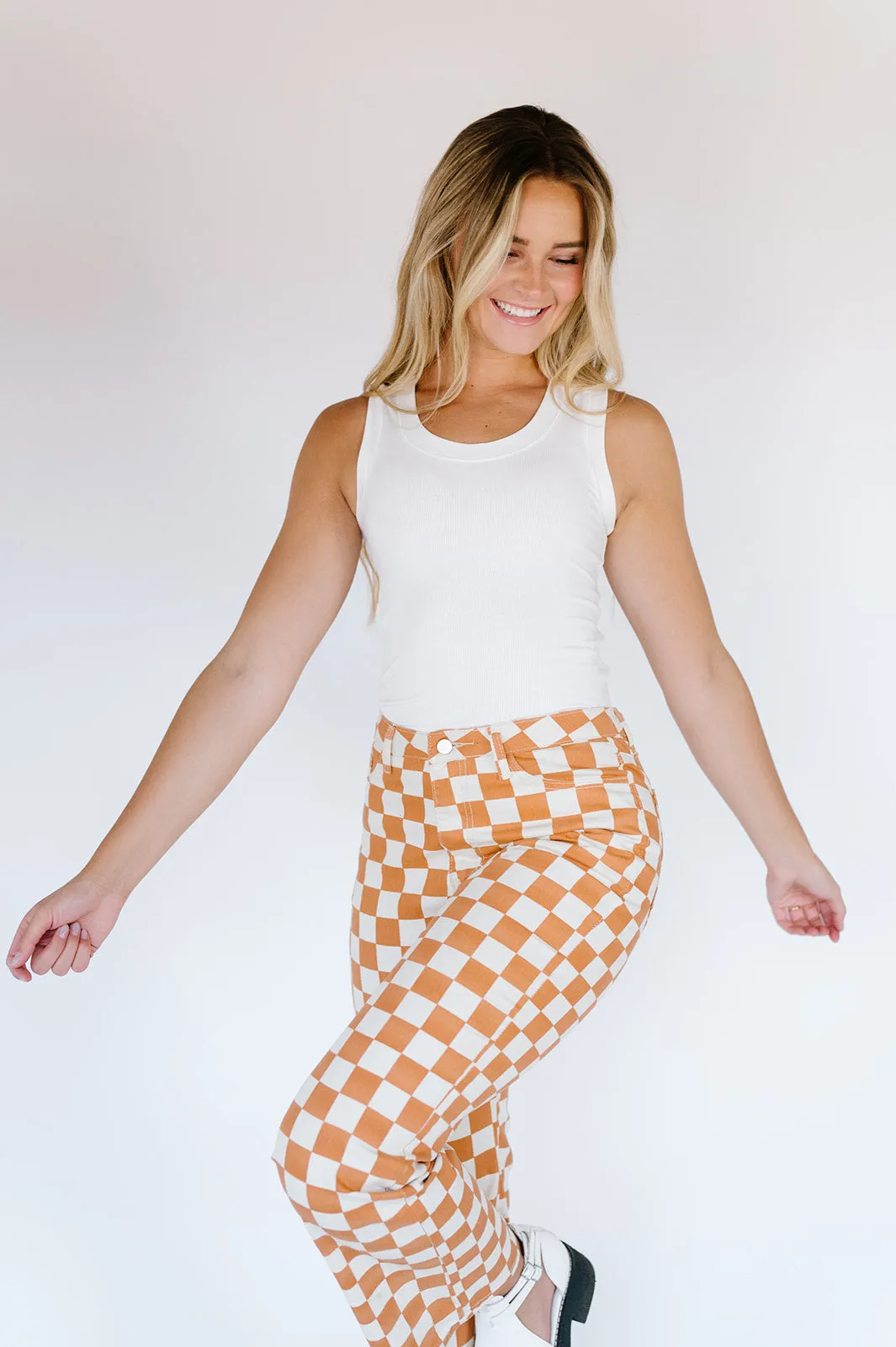 Check Up on It Checkered Pants