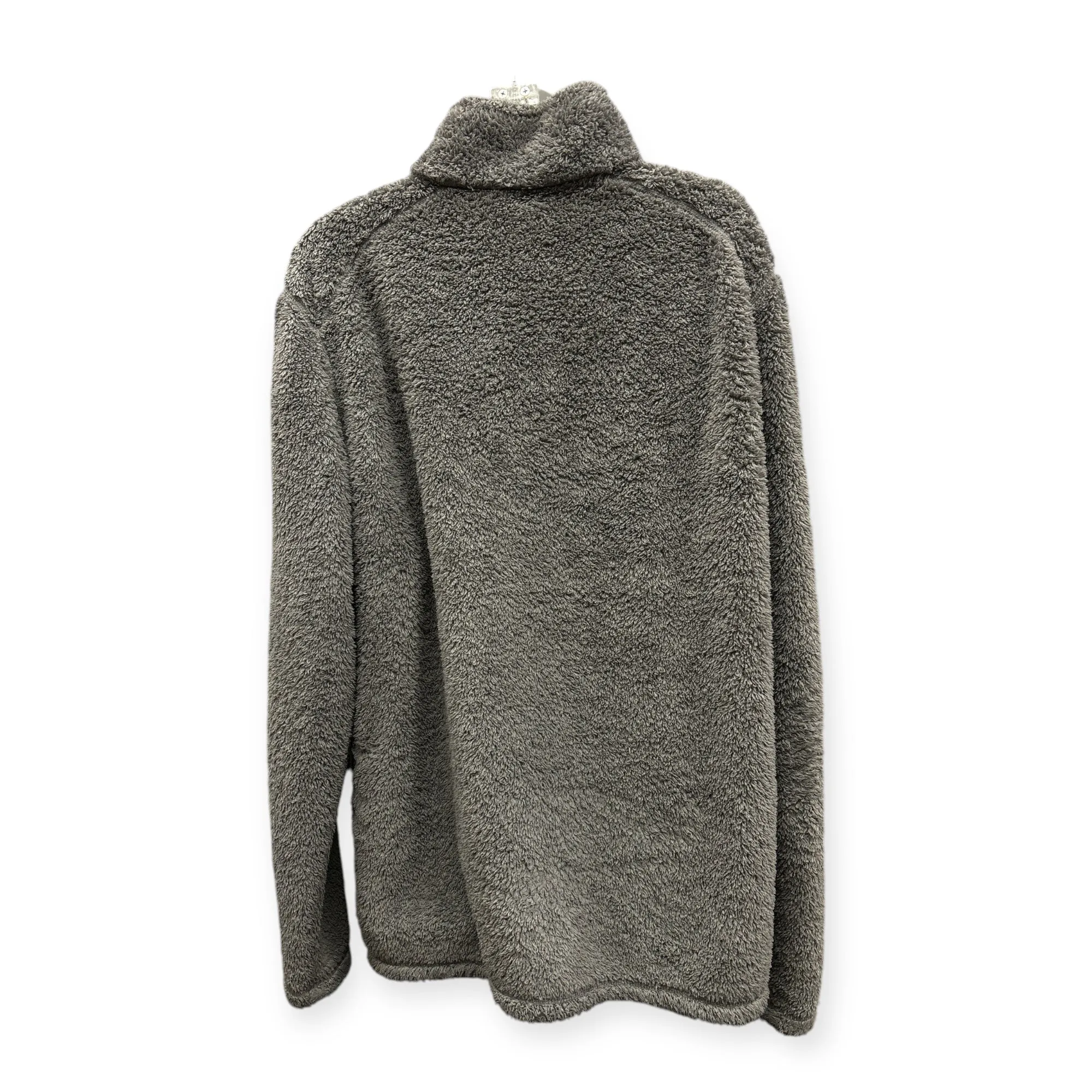 Coat Faux Fur & Sherpa By Patagonia In Grey, Size: L