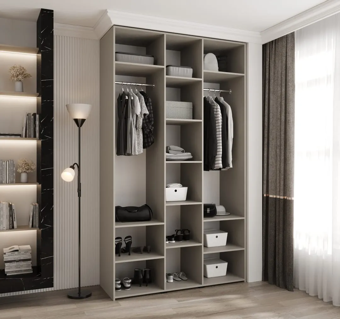 Como IV Hinged Door Wardrobe 140cm