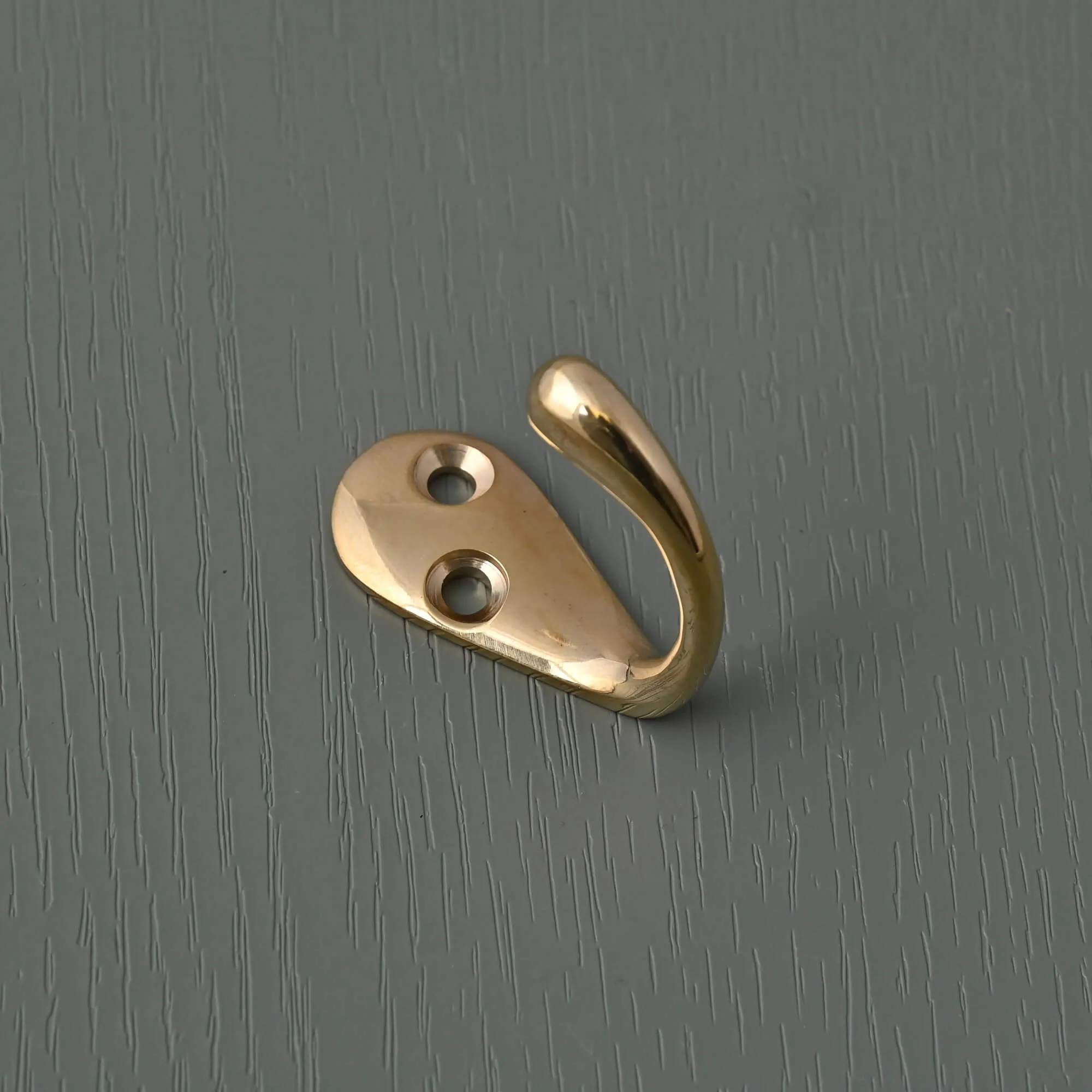 Crompton Wardrobe Hook | Brass