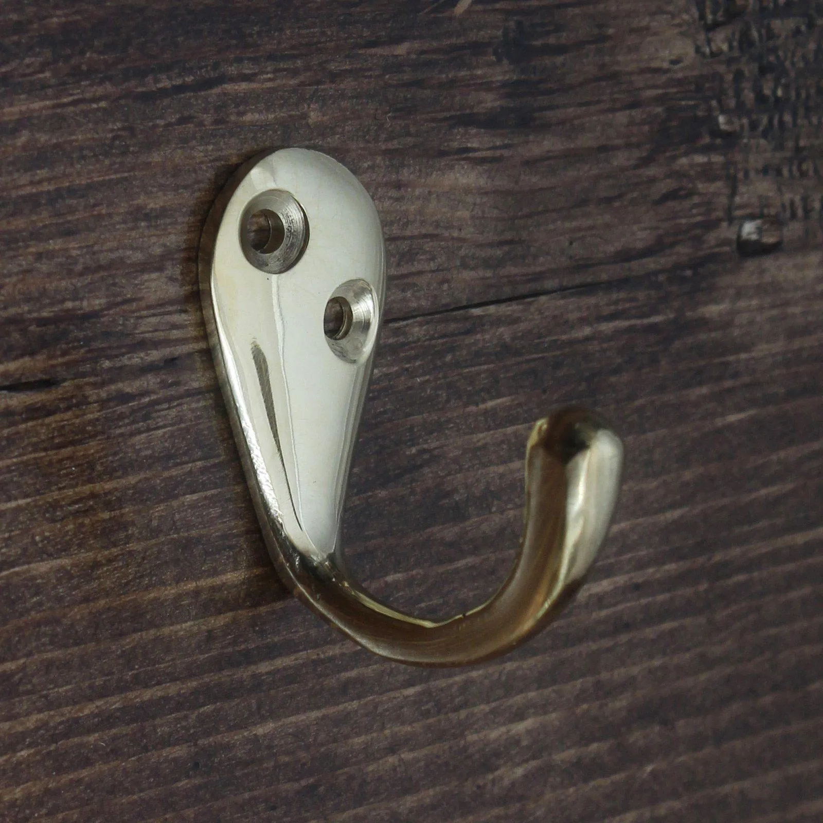 Crompton Wardrobe Hook | Brass