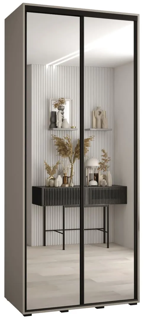 Dakota II Sliding Door Wardrobe 110cm