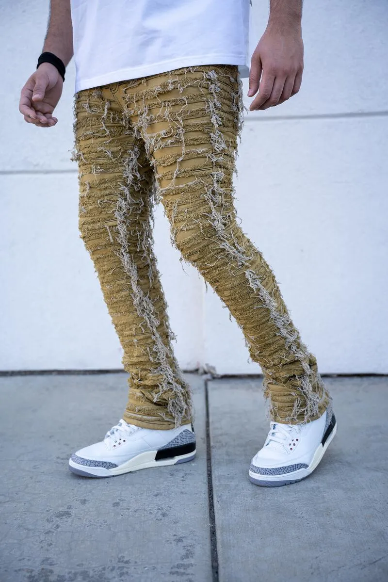 Damati ARTE STACKED PREMIUM DENIM (BEIGE)