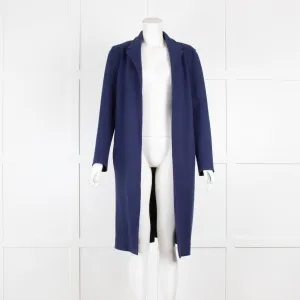 Donna Ida Blue Car Coat