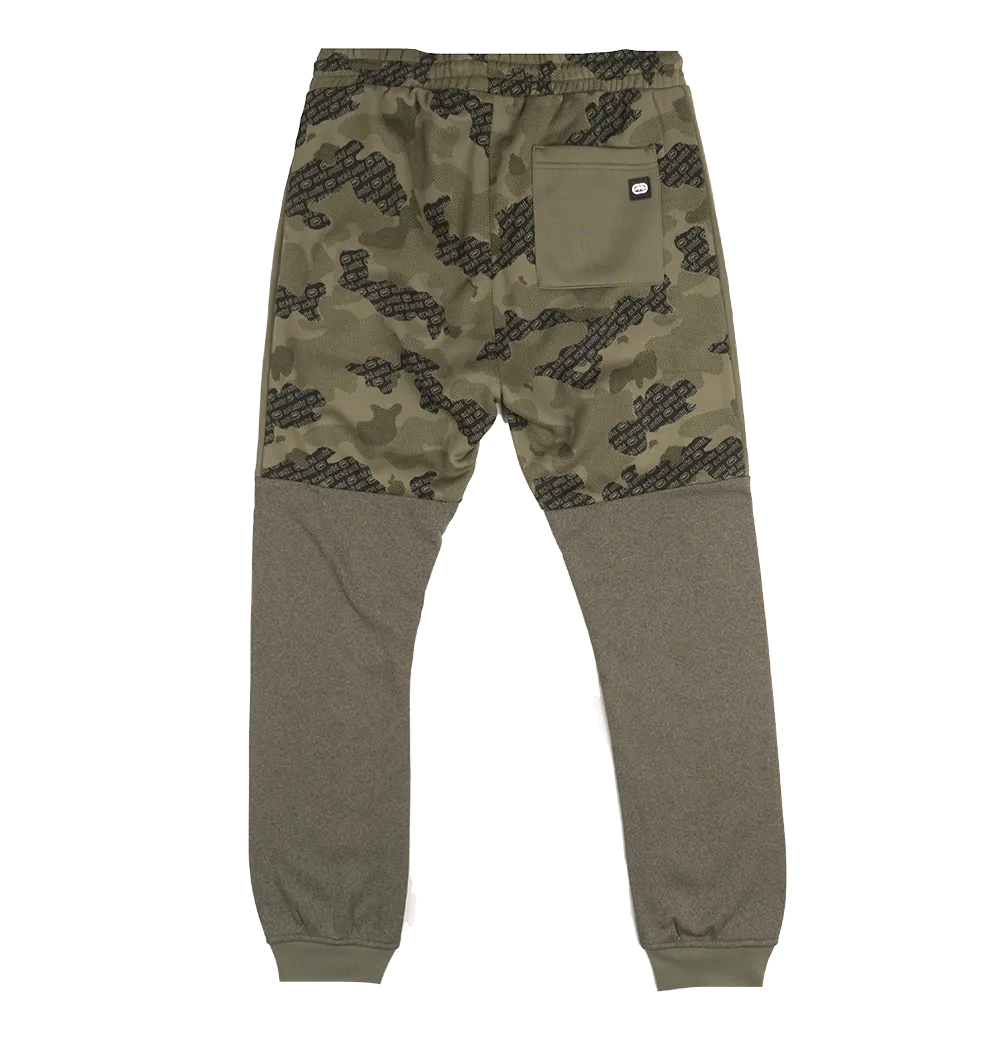 ECKO UNLTD FLEECE JOGGER PANTS OLIVE CAMO - EO31G690