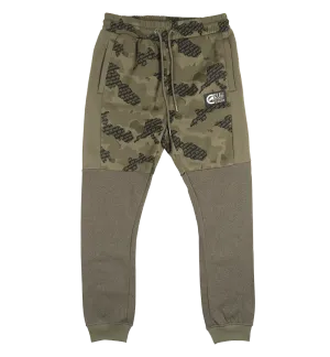 ECKO UNLTD FLEECE JOGGER PANTS OLIVE CAMO - EO31G690