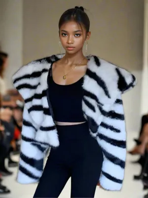 EM Striped Sailor Coat