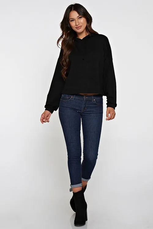 Essential Long Sleeve Pullover Hoodie