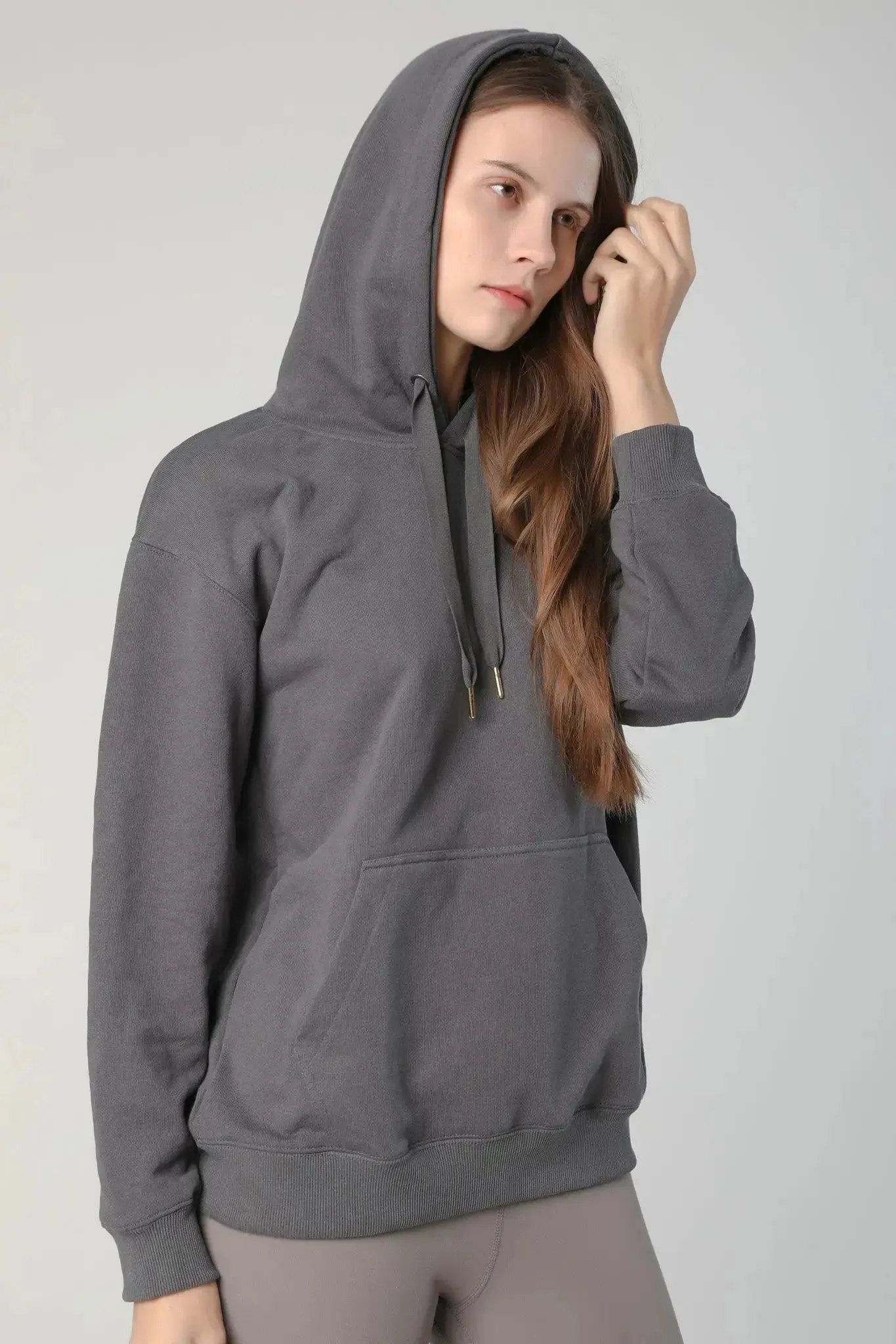 French Terry Hoodie in Cotton
