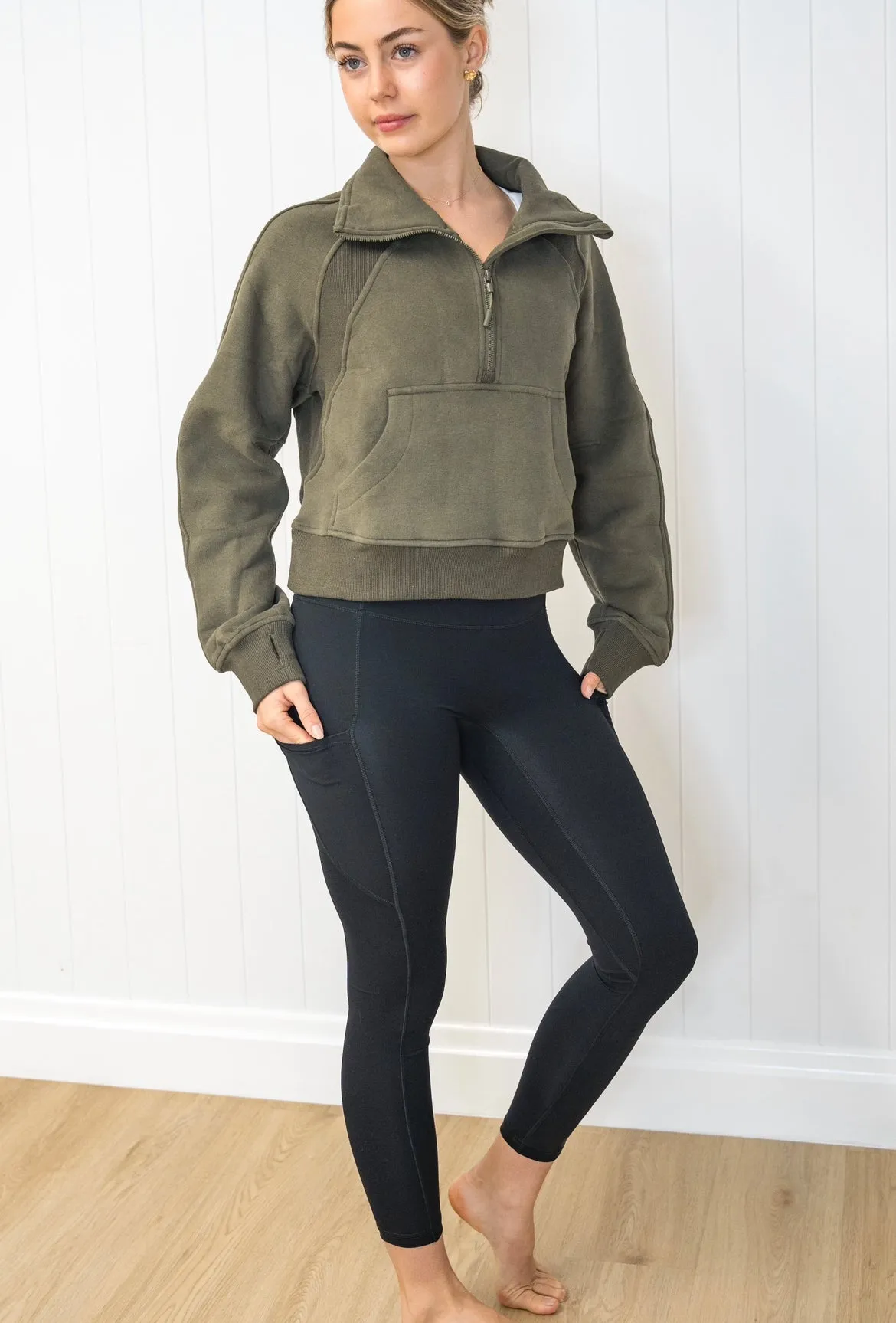 Hannah Pocket No Seam Tights