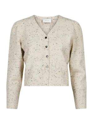 Hunter Multi Knit Cardigan - Beige Melange