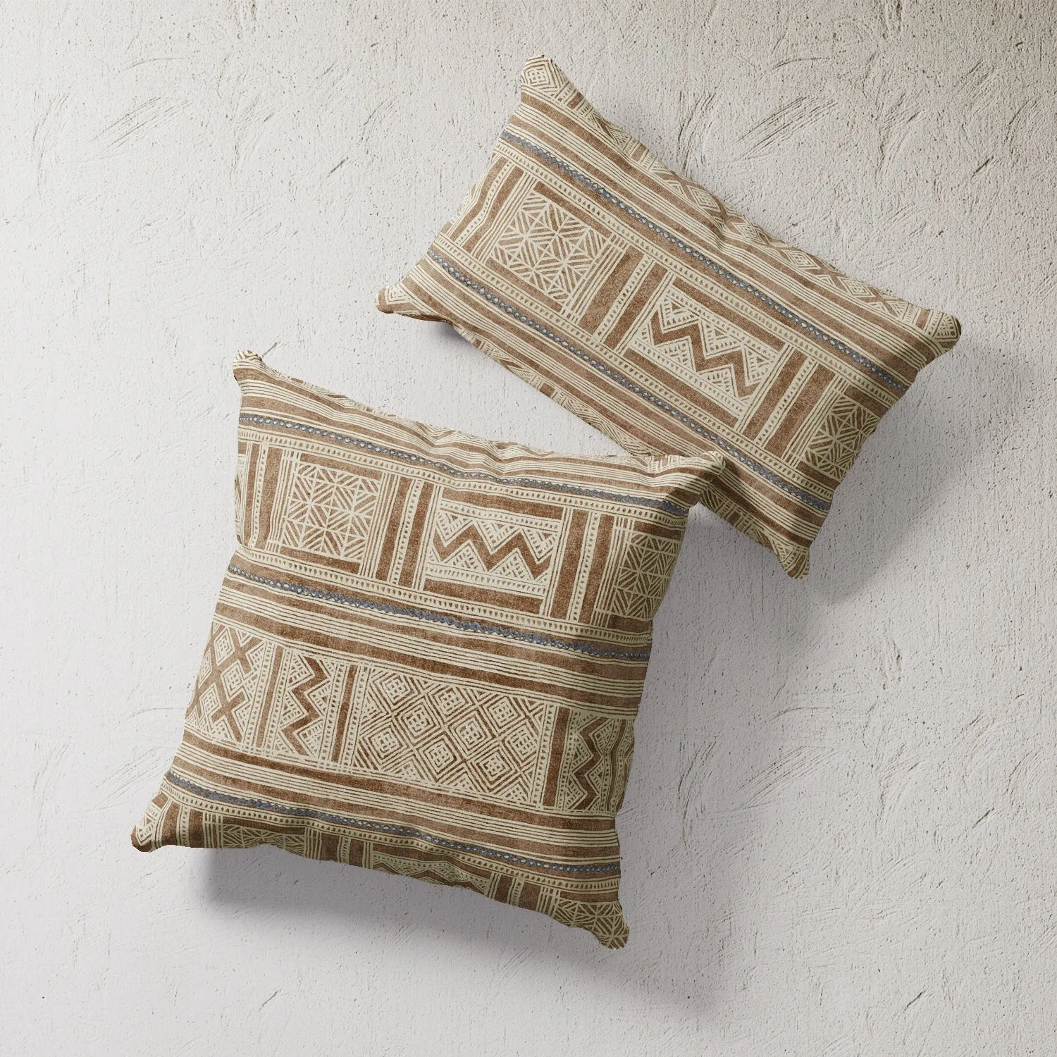 Indoor / Outdoor Pillow - Raw Umber Inlet