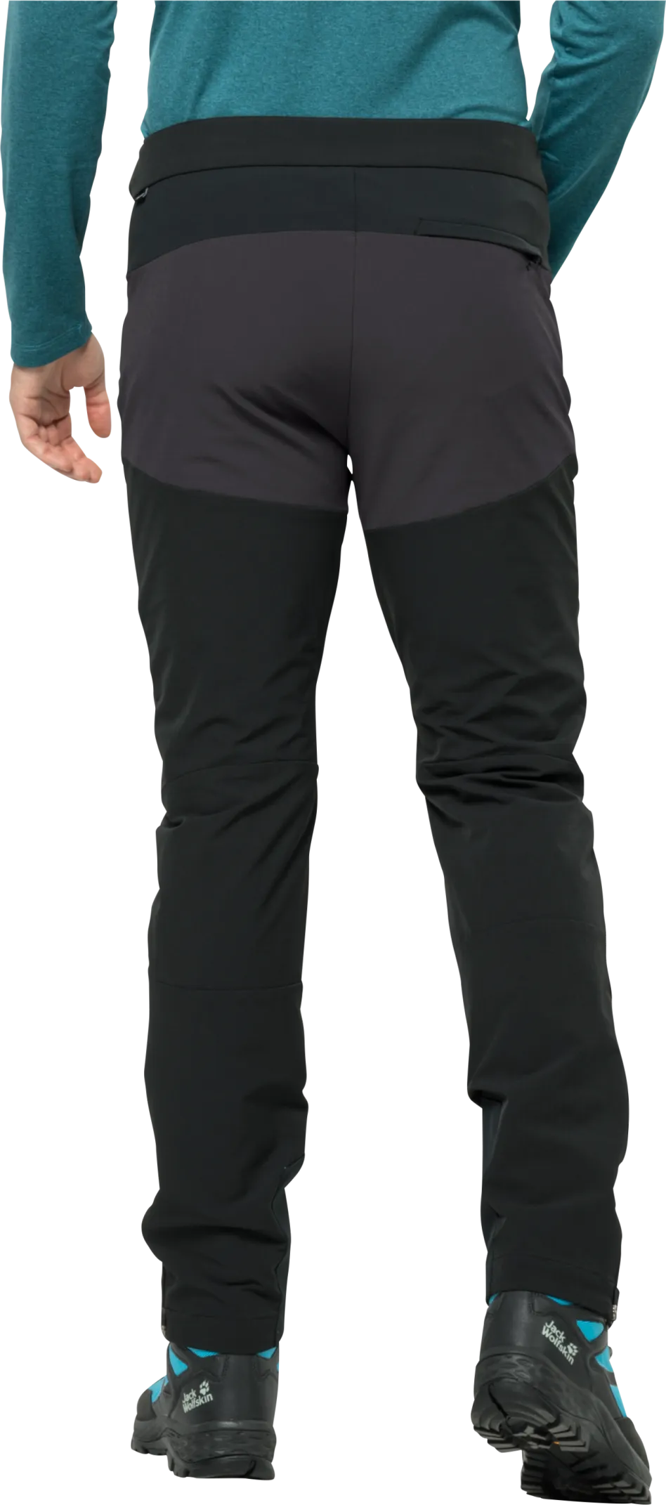 Jack Wolfskin Men&#x27;s Salmaser Pants Black | Buy Jack Wolfskin Men&#x27;s Salmaser Pants Black here | Outnorth