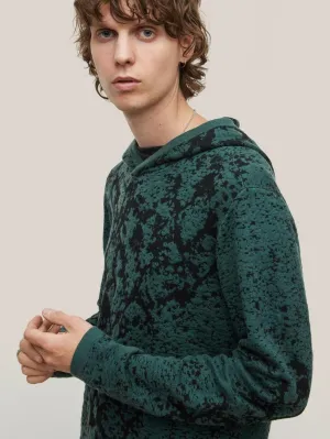 John Varvatos LUDHAM Hoodie - Dark Moss