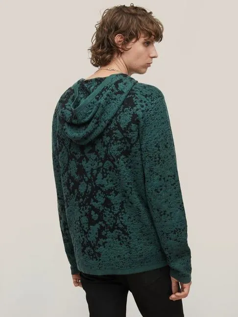 John Varvatos LUDHAM Hoodie - Dark Moss