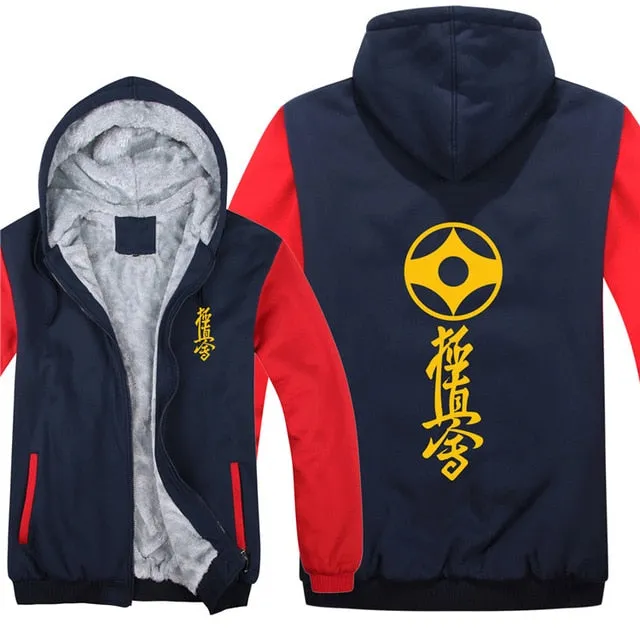 Kyokushin Karate  Pullover  Men Coat  Sweatshirts Hoody bicolored