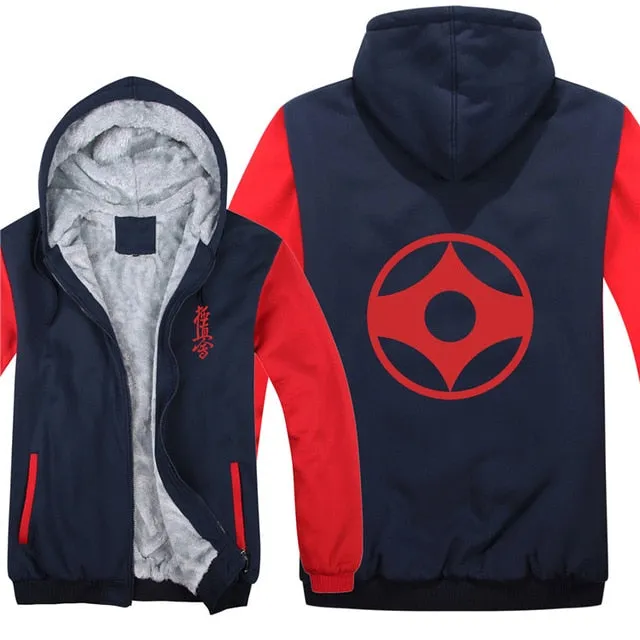 Kyokushin Karate  Pullover  Men Coat  Sweatshirts Hoody bicolored